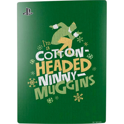 Elf Cotton Headed Ninny Muggins PS5 Digital Edition Console Skin